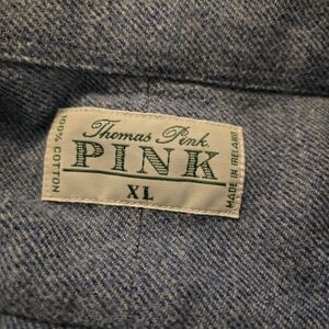 Thomas Pink light blue cotton casual long-sleeve buttondown